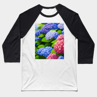 Hydrangea Be Painting Baseball T-Shirt